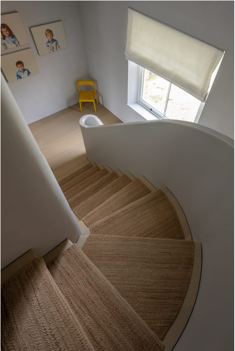 Private Residence: Staircase landing