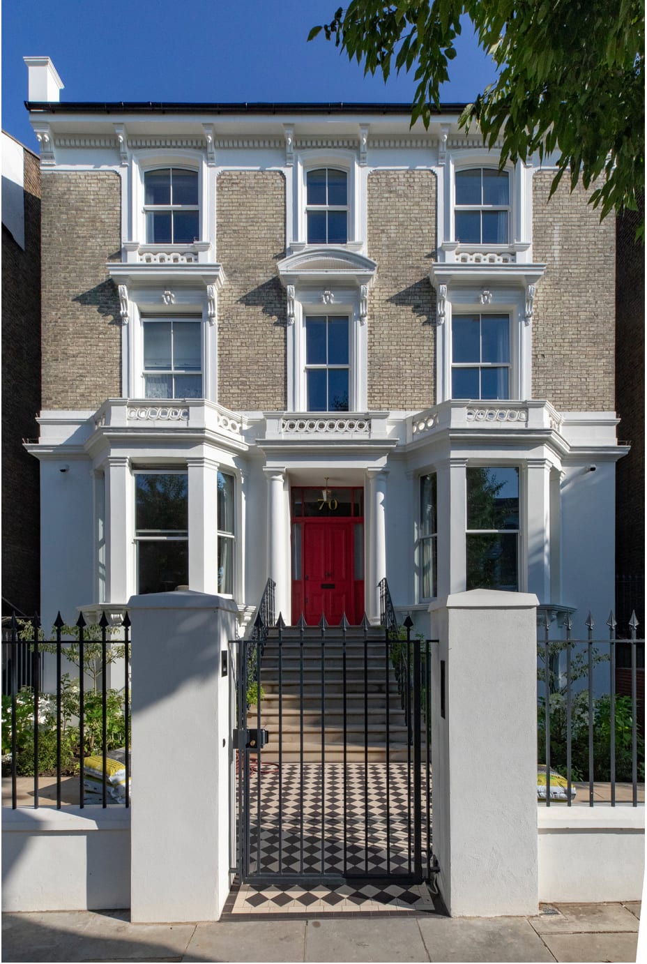 Private Residence: Townhouse facade